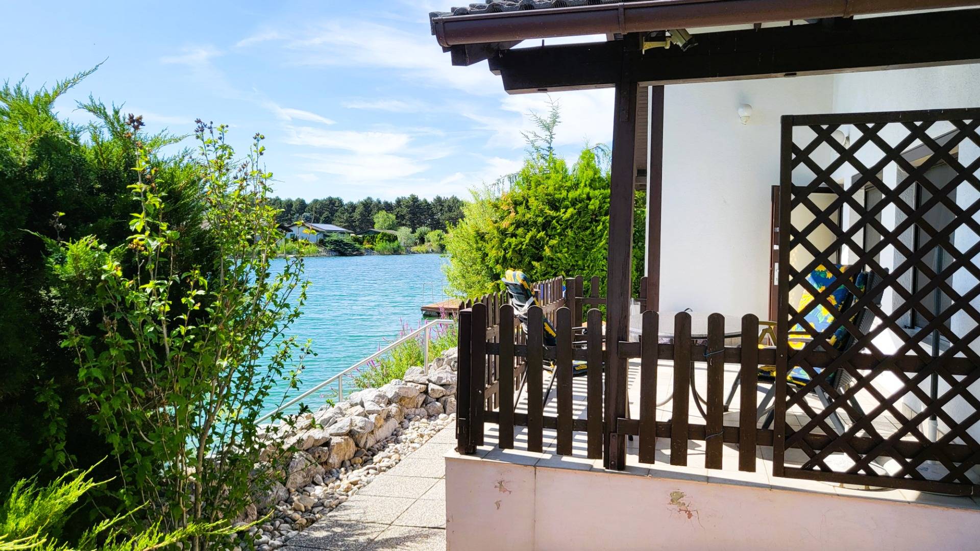 Superädifikat: 3-Zimmer Haus am See - Freizeitzentrum Berg